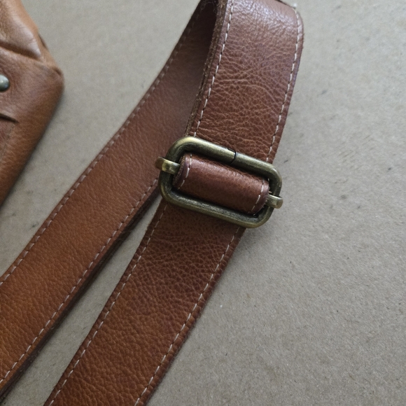 Bed Stu Cognac Orchid Woven Hand Bag - Picture 12 of 16